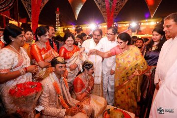 Celebs at NTV Chairman Narendra Choudary Daughter Rachana Wedding